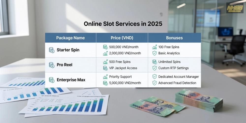 Bảng giá chi tiết các gói quay nổ hũ nh88 cập nhật năm 2025 với ưu đãi hấp dẫn